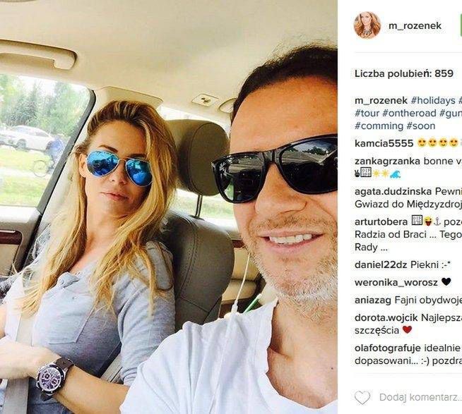 Małgorzata Rozenek i Radoslaw Majdan pojechali na wakacje