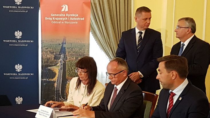 Podpisanie umowy na realizację odcinka drogi ekspresowej S7