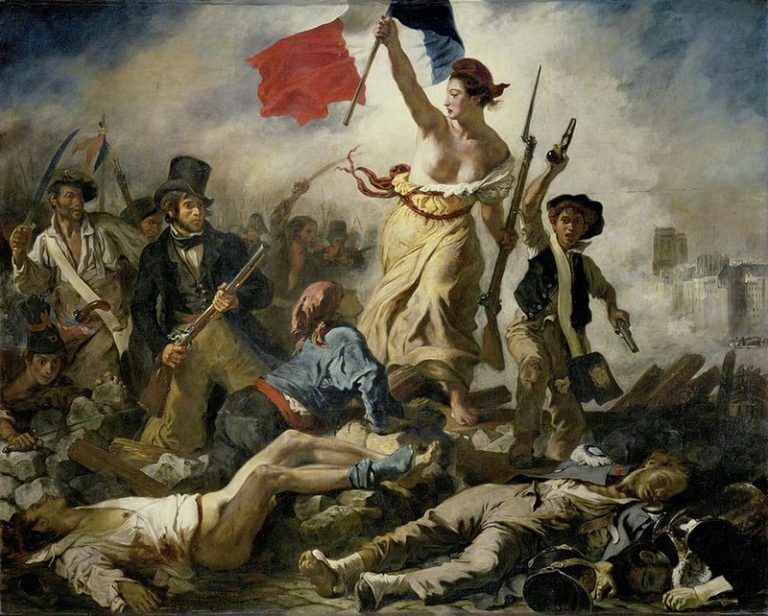 Wolność wiodąca lud na barykady to jedno z najważniejszych dzieł Eugène’a Delacroix. Symbolizuje francuską walkę o wolność i równość