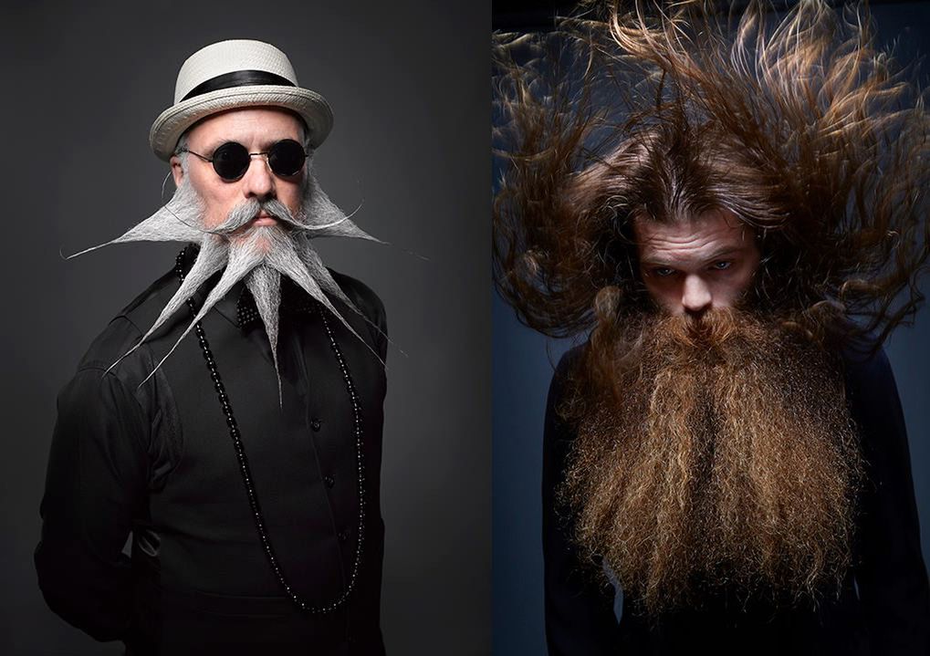 Najlepsze brody i wąsy w serii portretów Grega Andersona