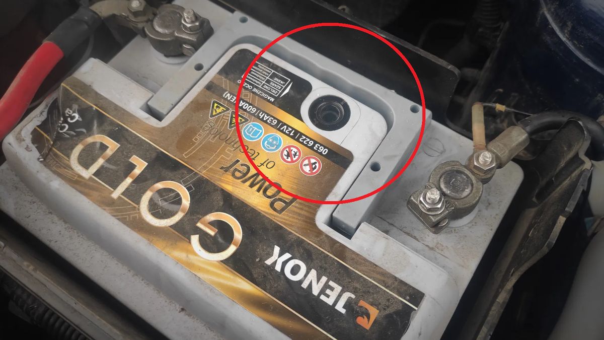 "Magiczne oczko" w akumulatorze