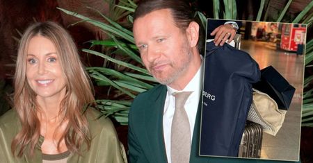 Małgorzata Rozenek i Radek Majdan brylowali na lotnisku. Torba za 6 tys. zł to nie wszystko