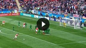 Mundial 2018. Nokaut! Zobacz bramkę Rosjan z rzutu wolnego. Zobacz bramkę na 5:0 (TVP SPORT)