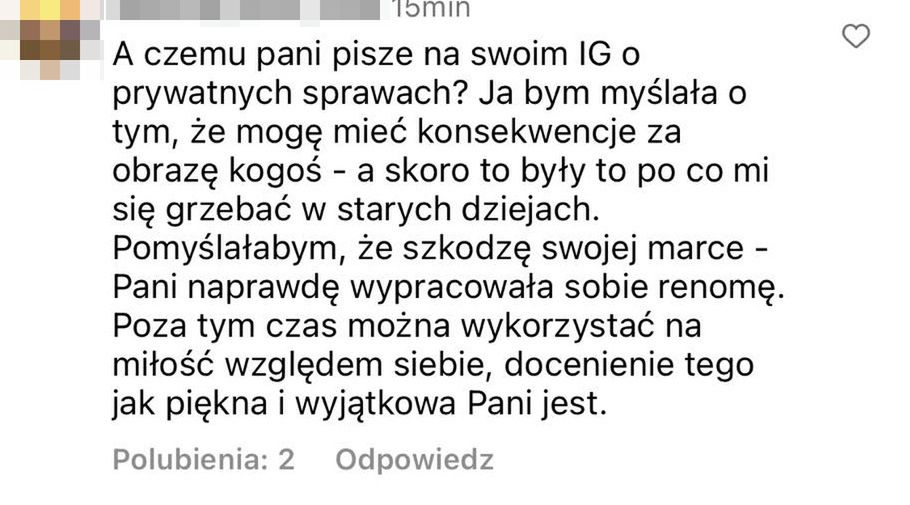 Paulina Smaszcz dyskutuje z internautkami