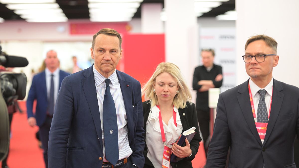 Minister spraw zagranicznych Radosław Sikorski