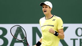 Hubert Hurkacz pnie się w rankingu ATP. Jest w czołówce tenisistów z największym postępem