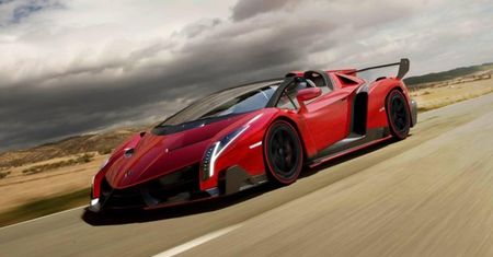 Lamborghini Veneno Roadster na pierwszych zdjęciach