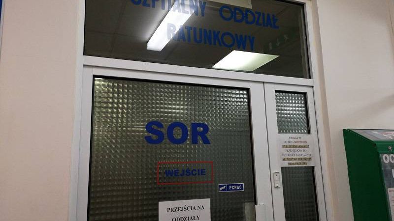 szpitalny oddział ratunkowy SOR