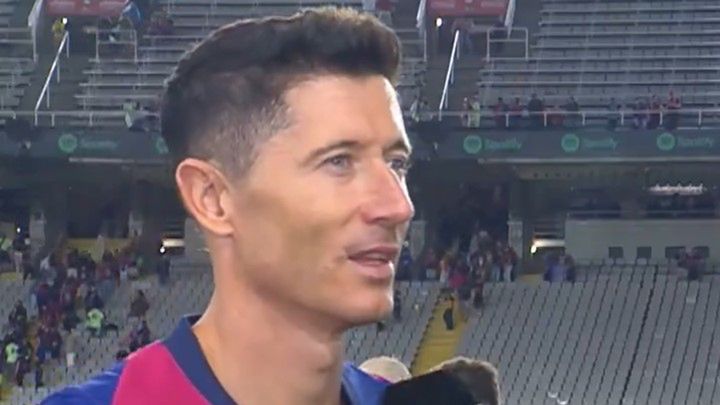 Twitter / Canal+ Sport / Robert Lewandowski