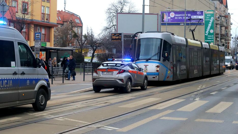 Wypadek na Krakowskiej we Wrocławiu