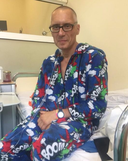 Robert jest lekarzem rodzinnym, walczy z białaczką