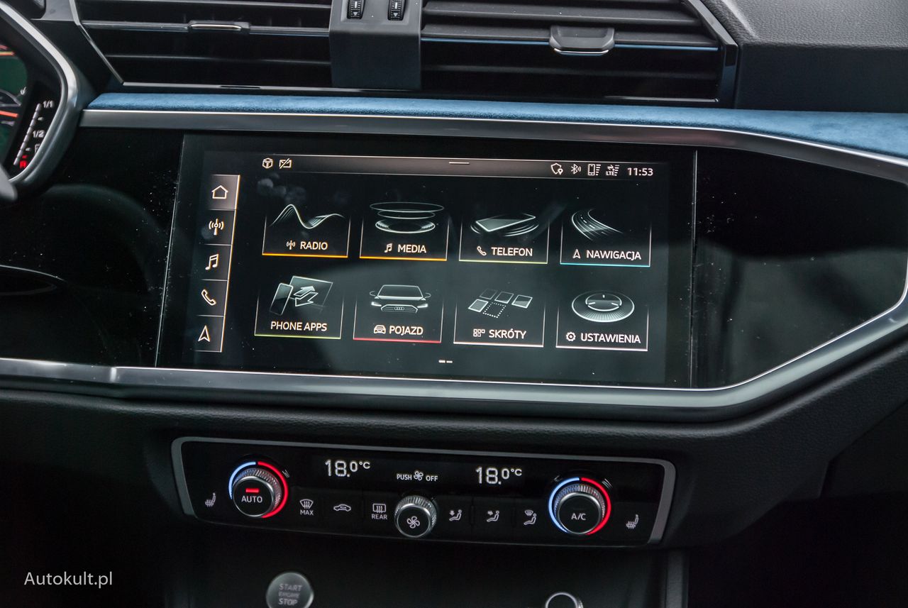 Audi Q3 Sportback - multimedia