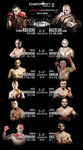 Karta walk gali Babilon MMA 2