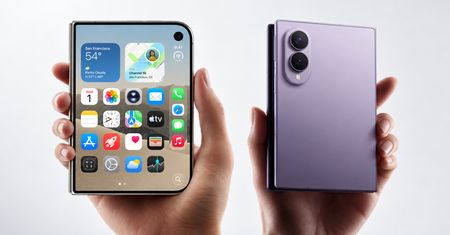 Efekt iPhone'a Duo. Samsung notuje rekordowe zainteresowanie składanymi smartfonami
