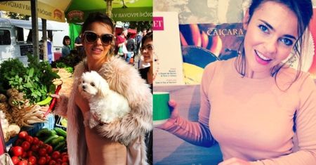 Edyta Herbuś w futrze na bazarze (FOTO)