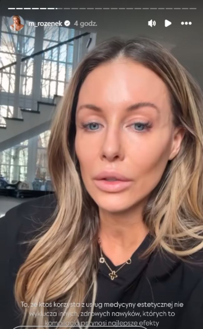 Małgorzata Rozenek odpowiada na uwagi internautów