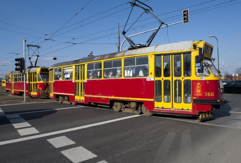 Dziś Słowackiego i Marymoncka bez tramwajów 6 i 17