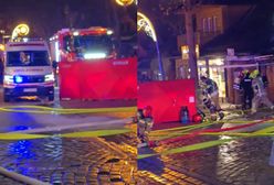 Pożar na Krupówkach w Zakopanem. "Osoby wydobyte z płonącego budynku"