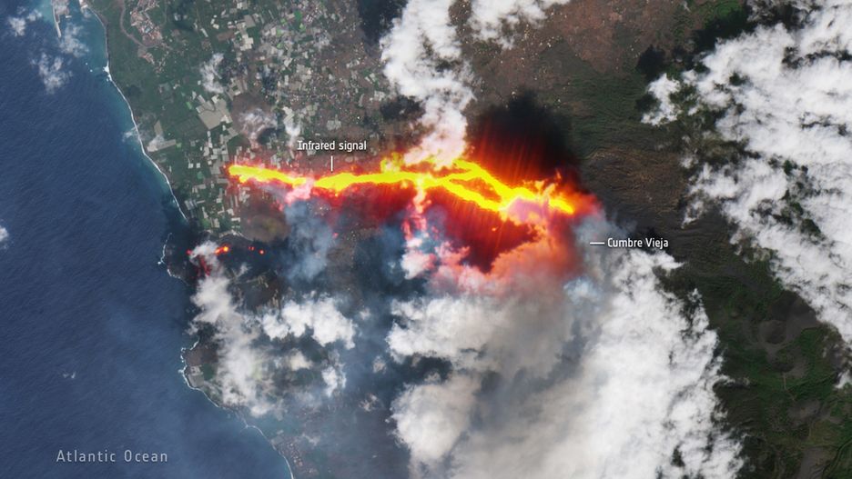 La Palma. Lawa z Cumbre Vieja zniszczyła blisko 1,5 tys. budynków