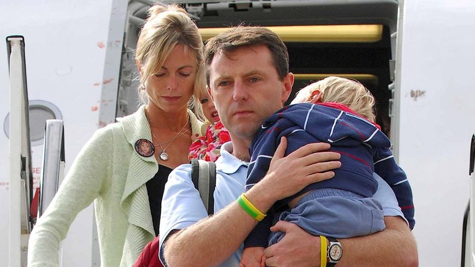 McCann Family Return HomeEAST MIDLANDS AIRPORT, BIRMINGHAM, UNITED KINGDOM - SEPTEMBER 9: Kate and Gerry McCann the parents of missing four-year-old Madeleine McCann arrive back in the UK to East Midlands airport, after taking a flight from Faro airport on September 9, 2007 near Birmingham, England. The McCanns have been made formal suspects in the disappearance of their four-year-old daughter Madeleine, from the Praia da Luz, holiday apartment in the Algarve on May 3, 2007. No restrictions or bail conditions have been imposed on the couple as they return to the UK.   (Photo by Rui Vieira-Pool/Getty Images)Pool