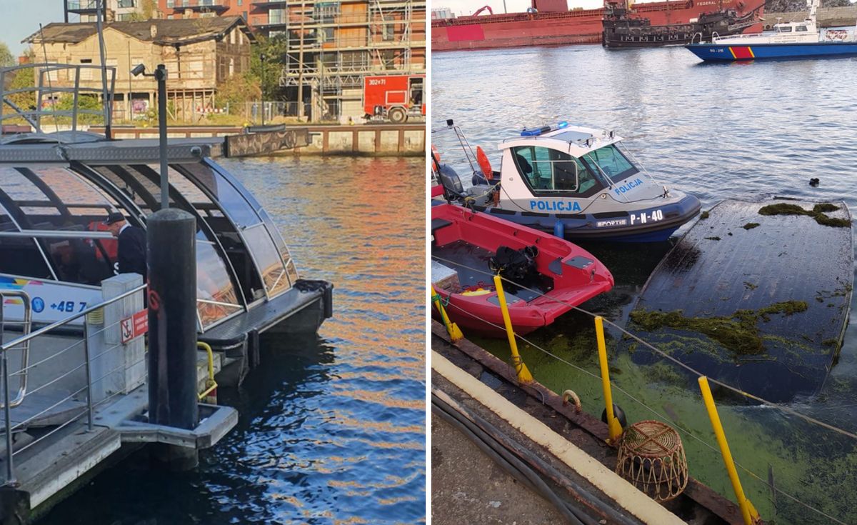 Co najmniej jedna osoba nie żyje po tym, jak wywróciła się łódź w Gdańsku.