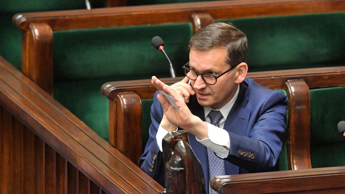 Mateusz Morawiecki
Warszawa, 08.06.2022. Premier Mateusz Morawiecki  na sali obrad ni�szej izby parlamentu, 8 bm. Sejm uchwali� nowelizacj� ustawy o pomocy obywatelom Ukrainy w zwi�zku z konfliktem zbrojnym na terytorium tego pa�stwa. (rp/dw) PAP/Radek Pietruszka
Radek Pietruszka
56 56. posiedzenie posiedzenia, 9 9. kadencja kadencji, obrady, polityk polityka, sala obrad, sala obrad posiedze�, sejm, sejmu