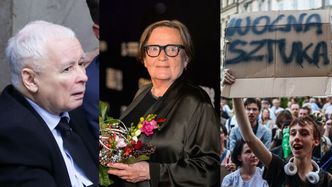 Polityczna NAGONKA na film "Zielona granica". Agnieszka Holland komentuje: "Mają ludzi za BARANÓW"