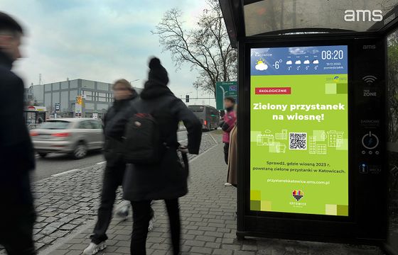 Mieszkańcy Katowic wybrali nowe lokalizację zielonych przystanków od AMS