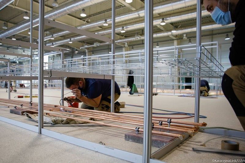 targi lublin szpital tymczasowy