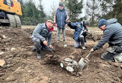 Przypadkowe odkrycie na budowie. Skrzynie z depozytem z końca II wojny światowej