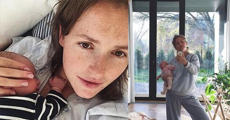 "Insta mama" Frycz apeluje: "Dajmy żyć dziewczynom, które po urodzeniu dziecka chcą chodzić na siłkę"