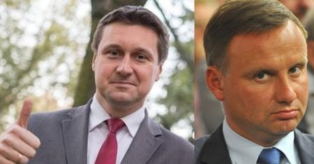 Seksposeł PiS-u chce się wypromować na... Andrzeju Dudzie. "Wymknął się i próbował dołączyć samochodem do prezydenckiej kolumny"
