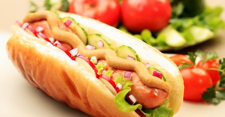 Hot dog z chili