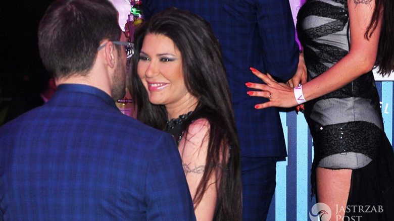 Iwona Węgrowska i Maciej Marcjanik na relacji z czerwonego dywanu gali Billboard 2016 zorganizowanej przez Jastrząb Post, Martini i E! Entertainment.