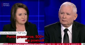 Jarosław Kaczyński w TVP Info: "To ja wymyśliłem "500+". Dobrze liczę w pamięci!"
