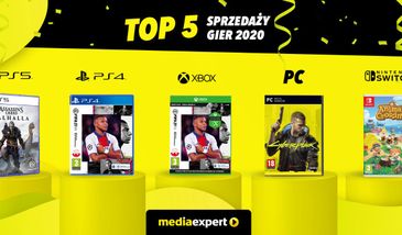 Media Expert: W 2020 roku sprzedaż gier przekroczyła milion egzemplarzy. Oto TOP5 najlepiej sprzedających się gier w zeszłym roku!