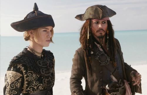 Keira Knightley i Johnny Depp 