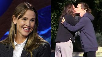 Jennifer Garner wylewnie pożegnała przyjaciółkę czułym całusem. Wszystko uwiecznili paparazzi