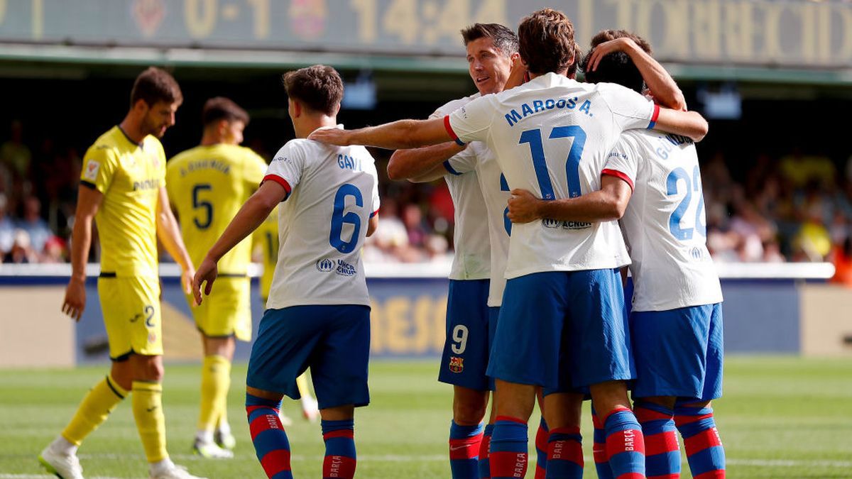 Getty Images / David S.Bustamante / Na zdjęciu: piłkarze FC Barcelony