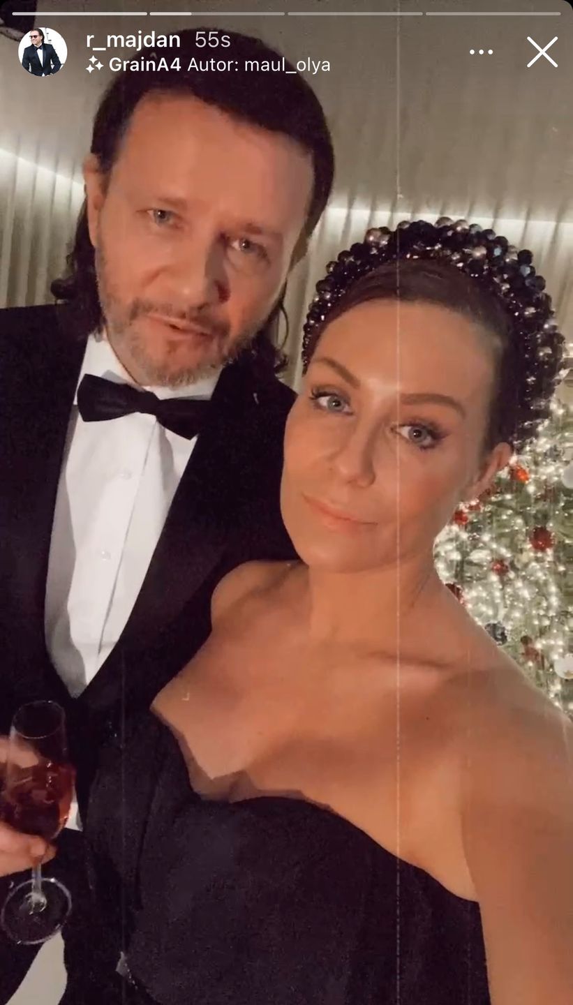 Małgorzata Rozenek i Radosław Majdan - Sylwester 2020
