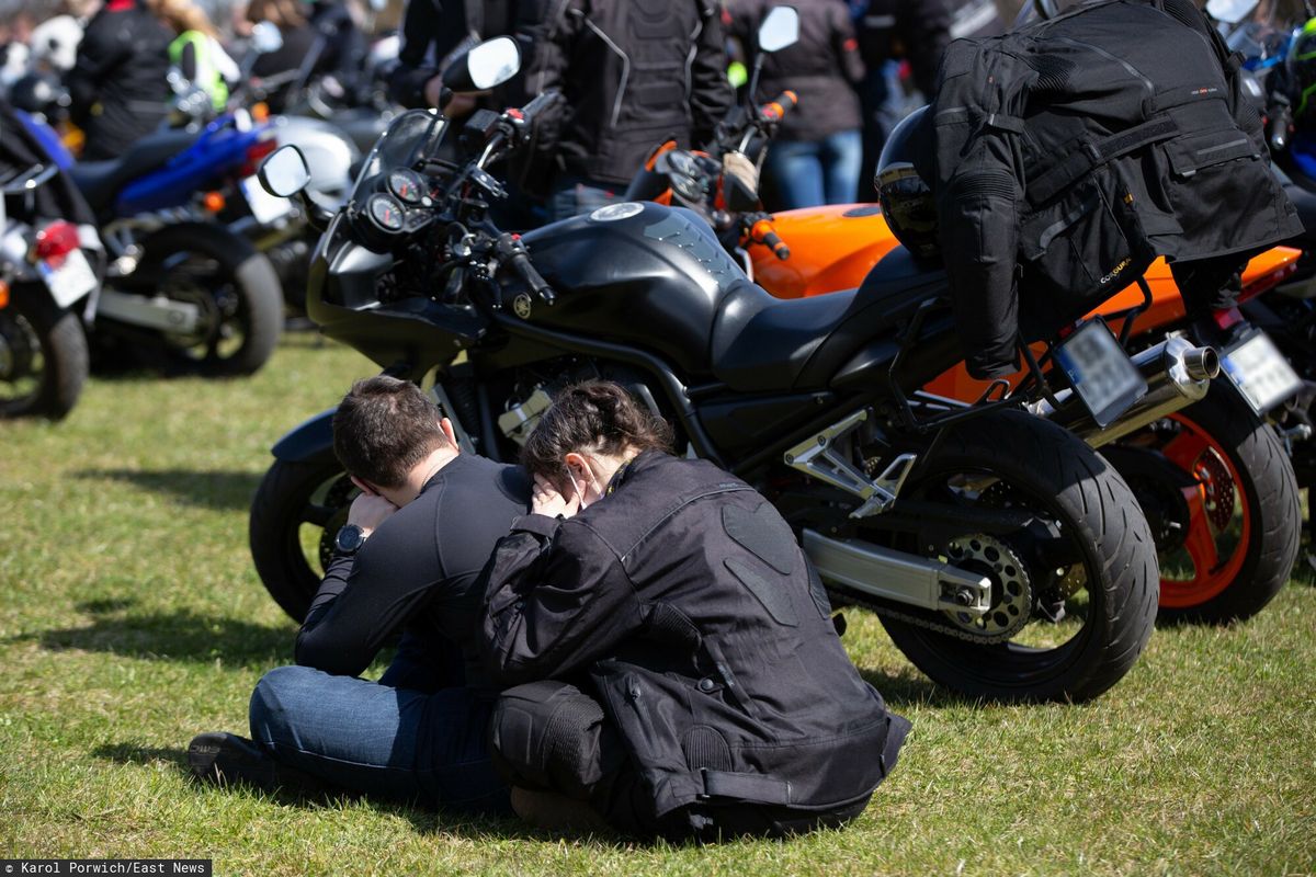 Zlot motocyklistów w Licheniu. Na polach tłumy, choć imprezy nie było (zdjęcie ilustracyjne)