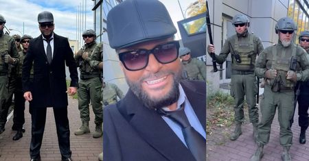 Rutkowski odświeża stylówkę. Niczym z "Peaky Blinders"? Pokazał się z księdzem i patrolem