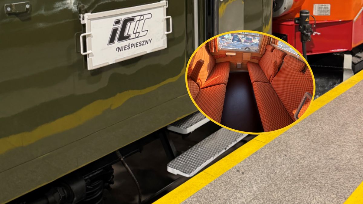 Retro skład z pewnością spodoba się miłośniko kolei