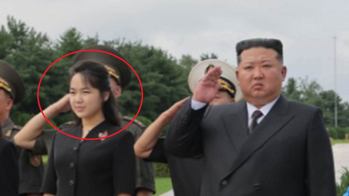 Kim Ju Ae obok Kim Dzong Una.
