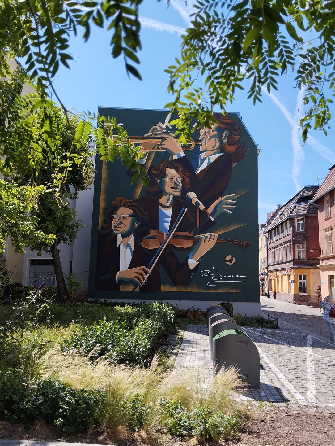 Murale gwiazd związanych z Opolem