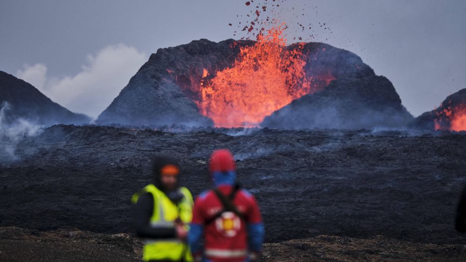 Erupcja wulkanu na Islandii. Do sieci trafiły nagrania