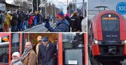Ciechocinek: Tłumy na peronie i nadkomplet w pociągu. Kolej wróciła do miasta