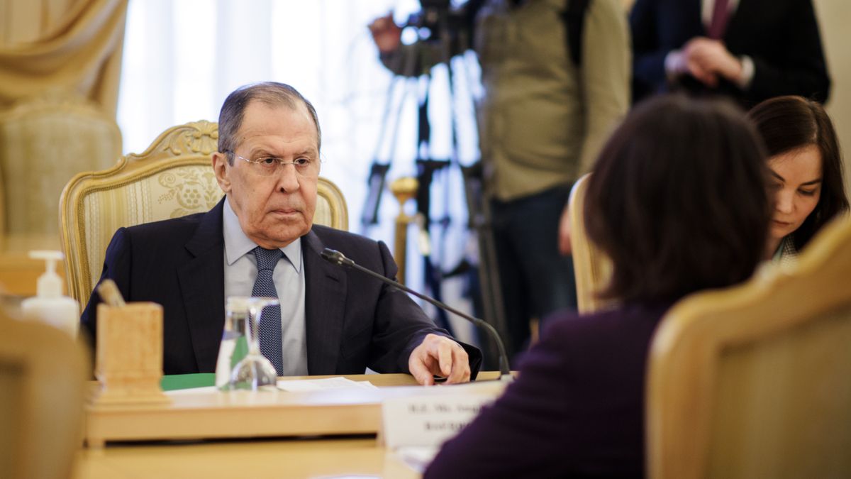 Na zdjęciu Siergiej Ławrow