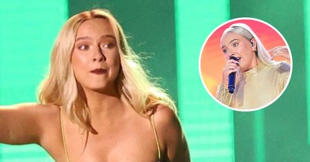 Natalia Nykiel w złotym kombinezonie podczas Top of the Top Sopot Festival. "Kto ją w to ubrał?"