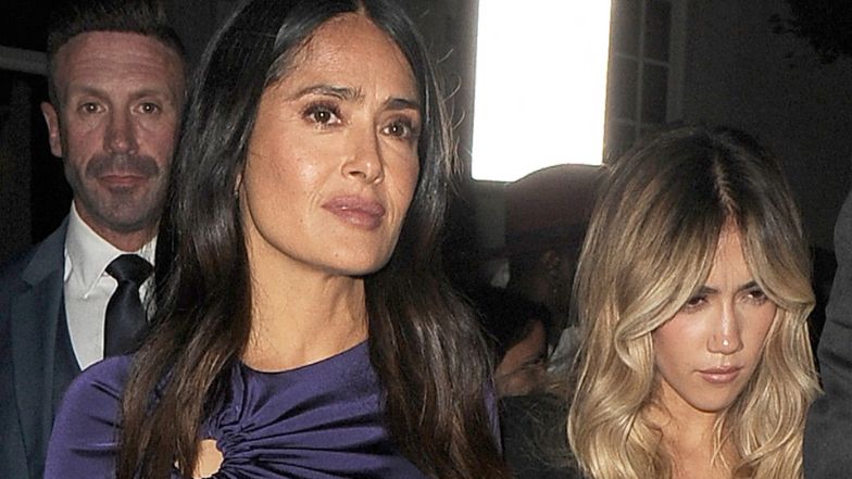 Salma Hayek zabrała 16-letnią córkę na imprezę